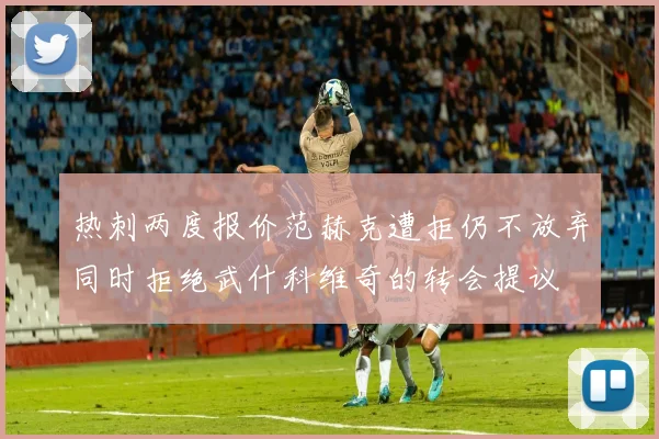热刺两度报价范赫克遭拒仍不放弃同时拒绝武什科维奇的转会提议